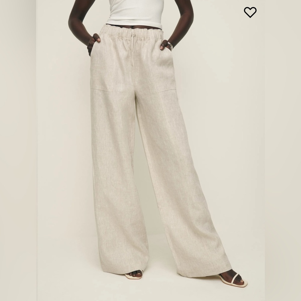 Declan Linen Pant - Oatmeal (sold out!)